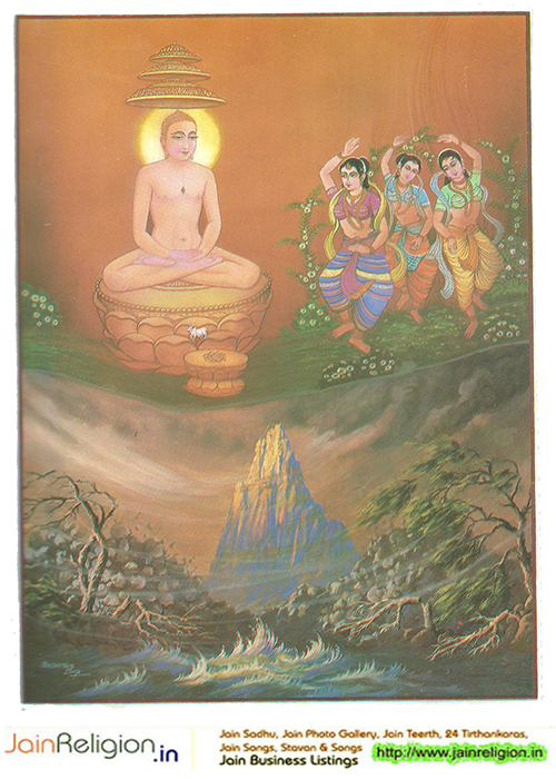 Bhaktamar Stotra Verse 15 — Sanskrit text with Hindi meaning — Beholding you — unblinkingly worthy of all sight — my eyes find their purpose.