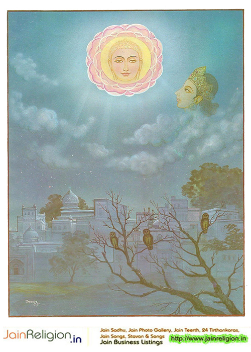 Bhaktamar Stotra Verse 18 — Sanskrit text with Hindi meaning — Bound in heavy chains — Manatunga composed each verse breaking them free.