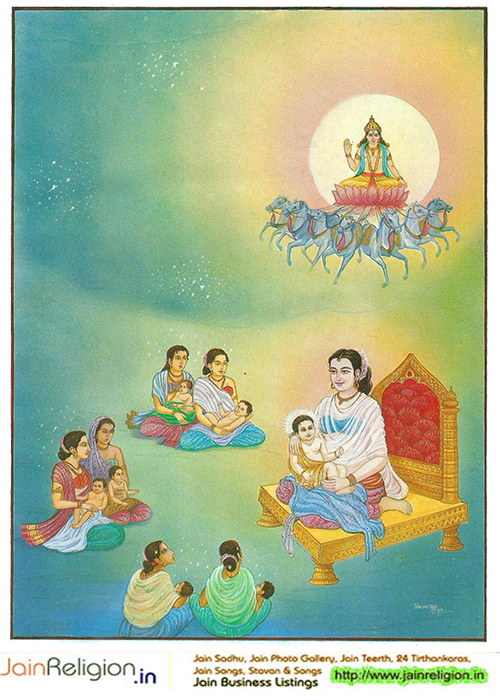 Bhaktamar Stotra Verse 22 — Sanskrit text with Hindi meaning — O Vardhaman Jina — your moonlike countenance illuminates all.